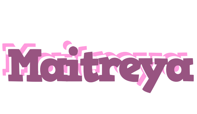 Maitreya relaxing logo
