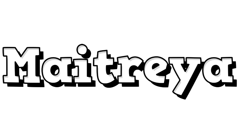 Maitreya snowing logo