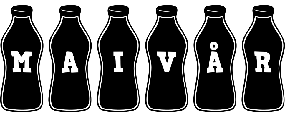 Maivår bottle logo