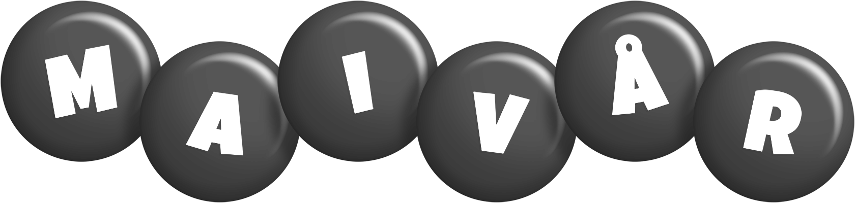 Maivår candy-black logo