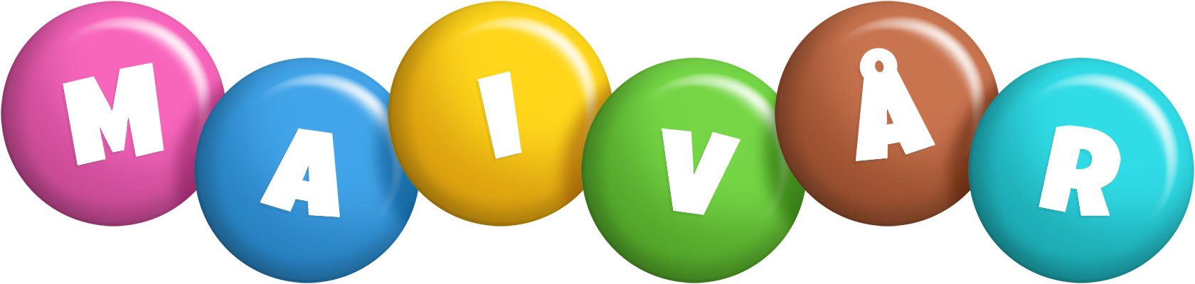 Maivår candy logo