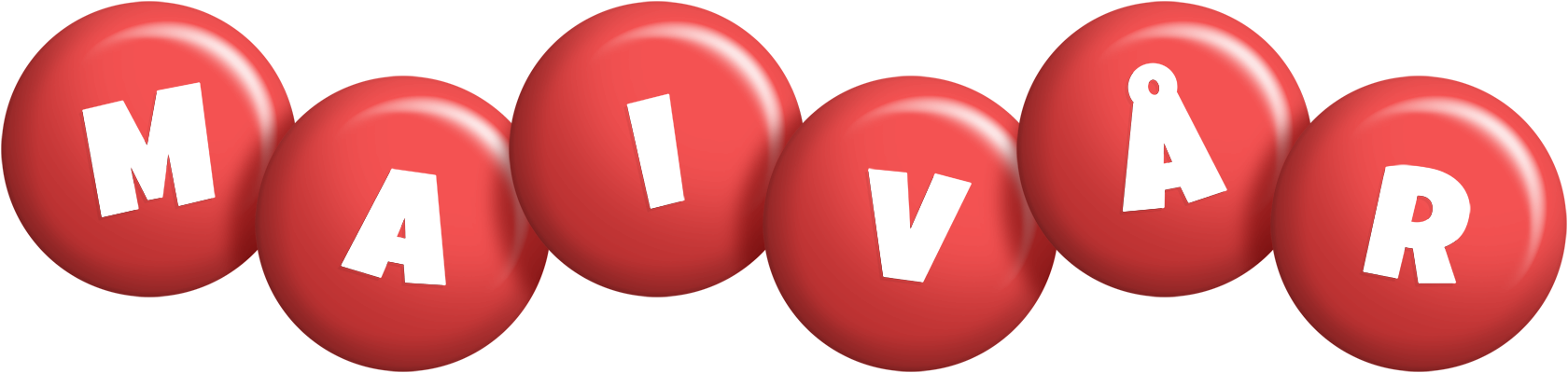 Maivår candy-red logo