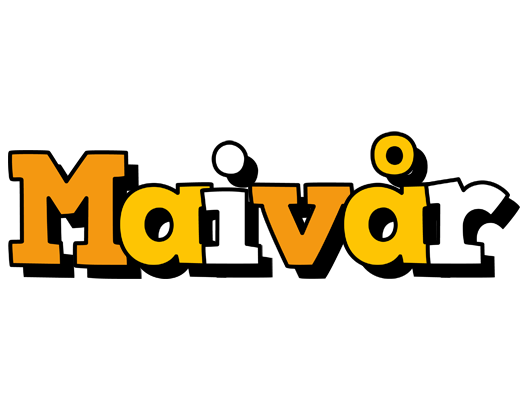Maivår cartoon logo