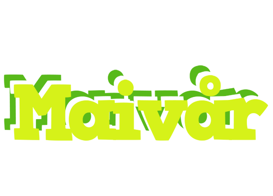 Maivår citrus logo