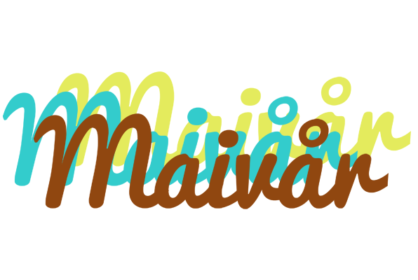 Maivår cupcake logo