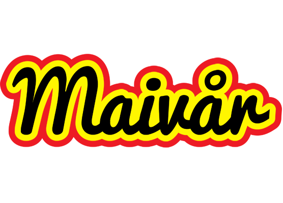 Maivår flaming logo