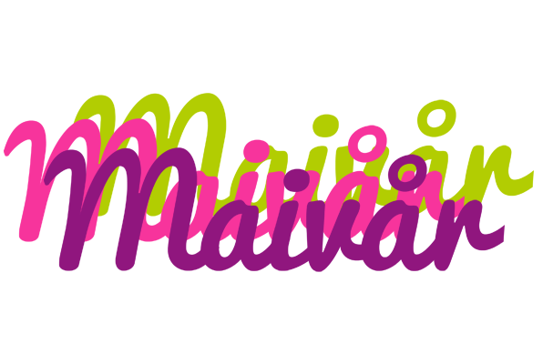 Maivår flowers logo