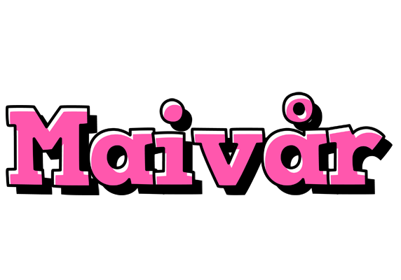 Maivår girlish logo