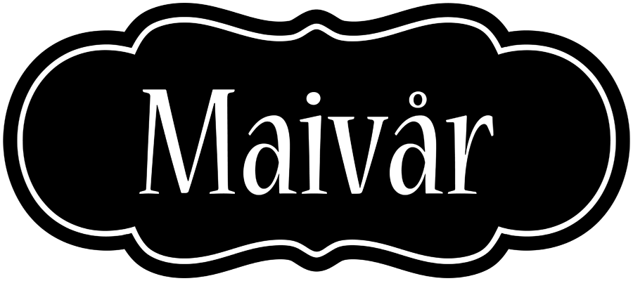 Maivår welcome logo