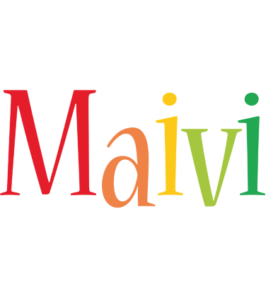 Maivi birthday logo