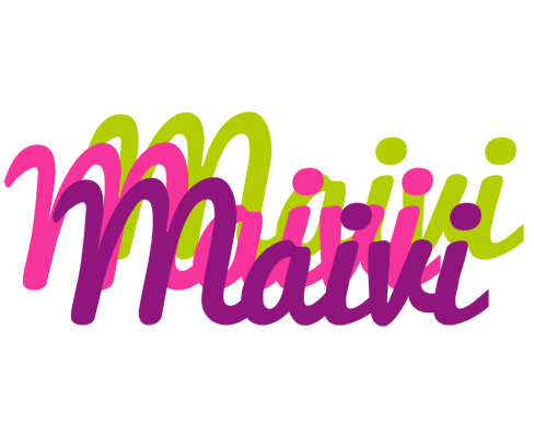 Maivi flowers logo