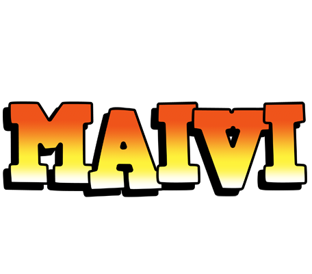 Maivi sunset logo