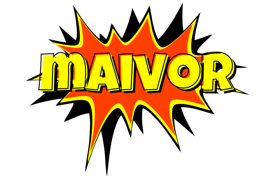 Maivor bazinga logo