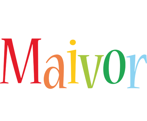 Maivor birthday logo