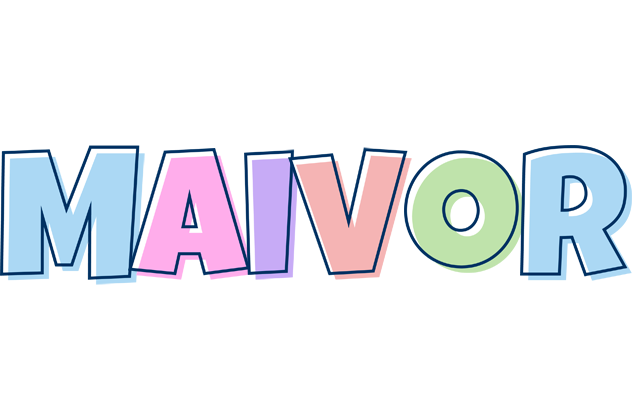 Maivor pastel logo