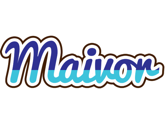 Maivor raining logo