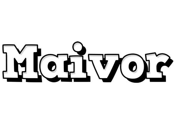 Maivor snowing logo
