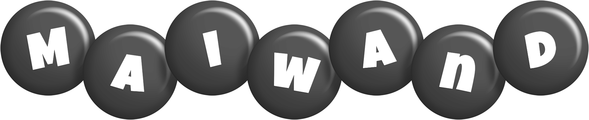 Maiwand candy-black logo