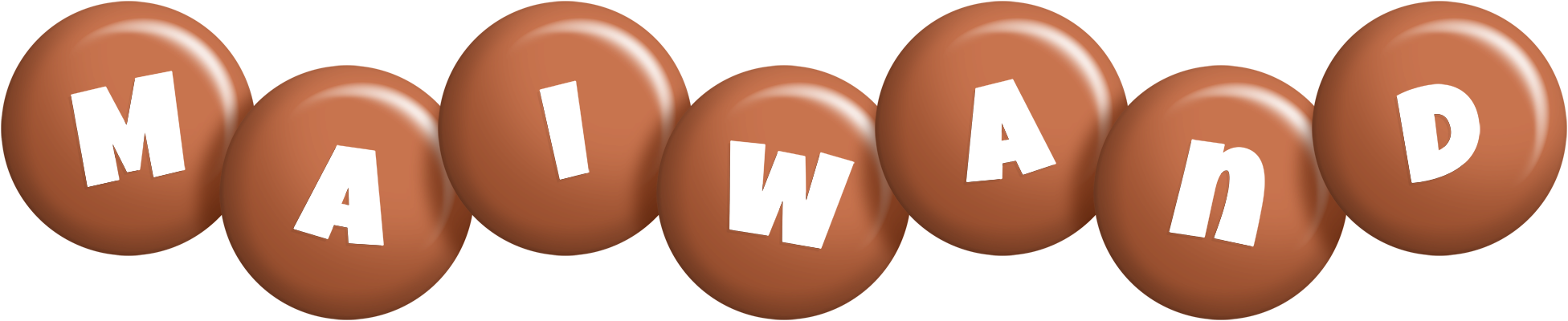 Maiwand candy-brown logo