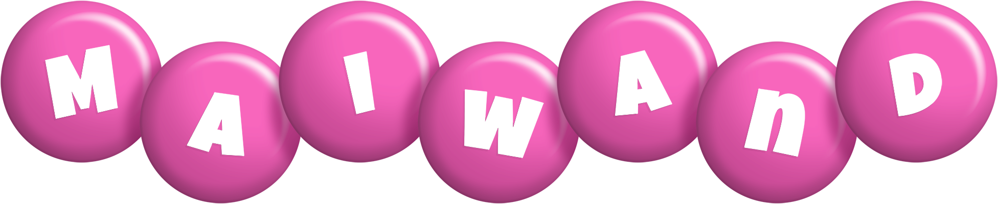 Maiwand candy-pink logo