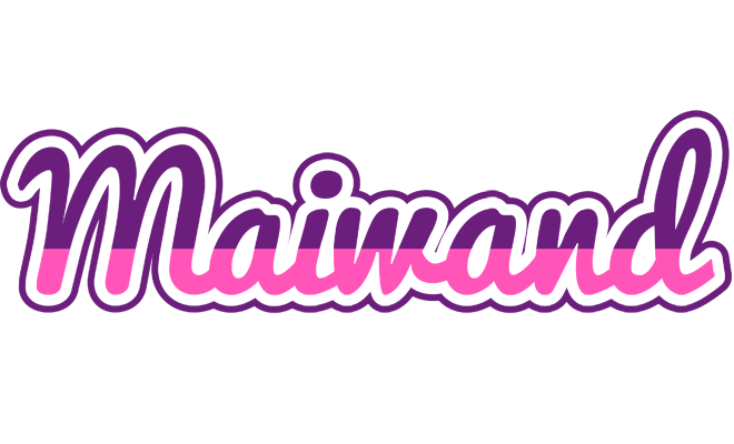 Maiwand cheerful logo