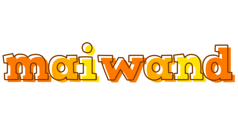 Maiwand desert logo