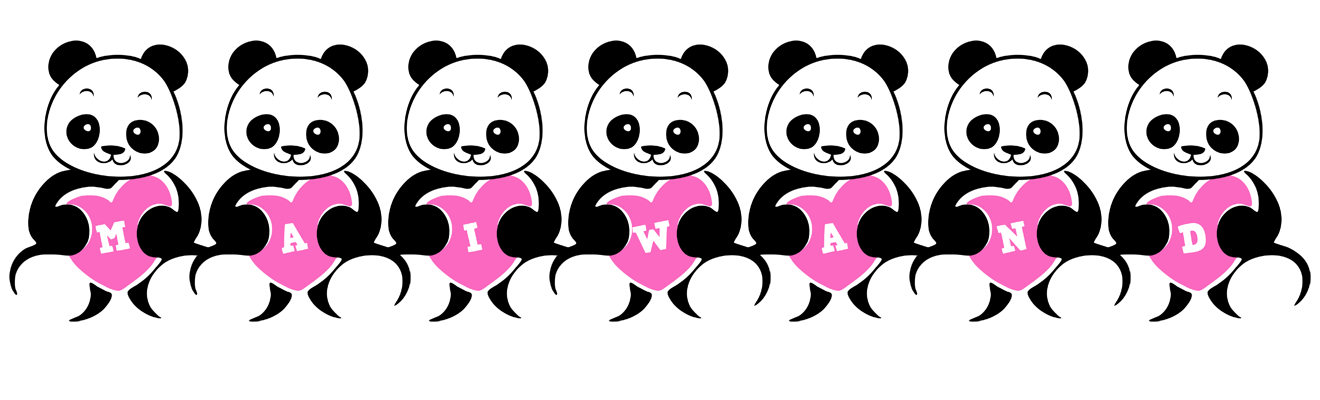 Maiwand love-panda logo