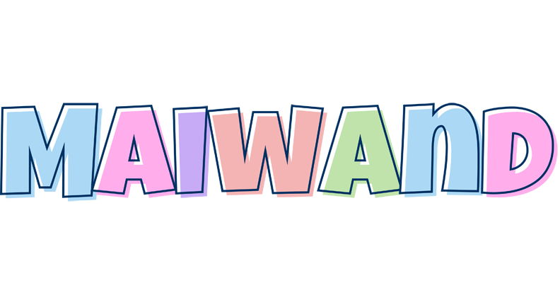 Maiwand pastel logo