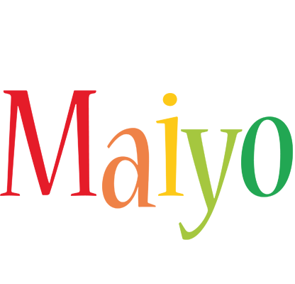 Maiyo birthday logo