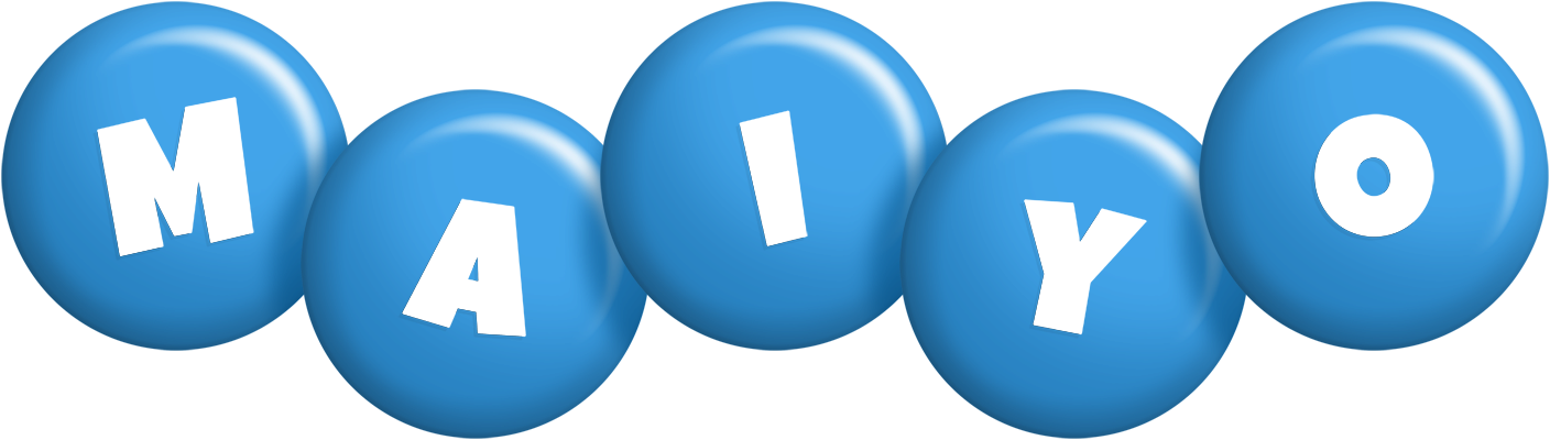 Maiyo candy-blue logo