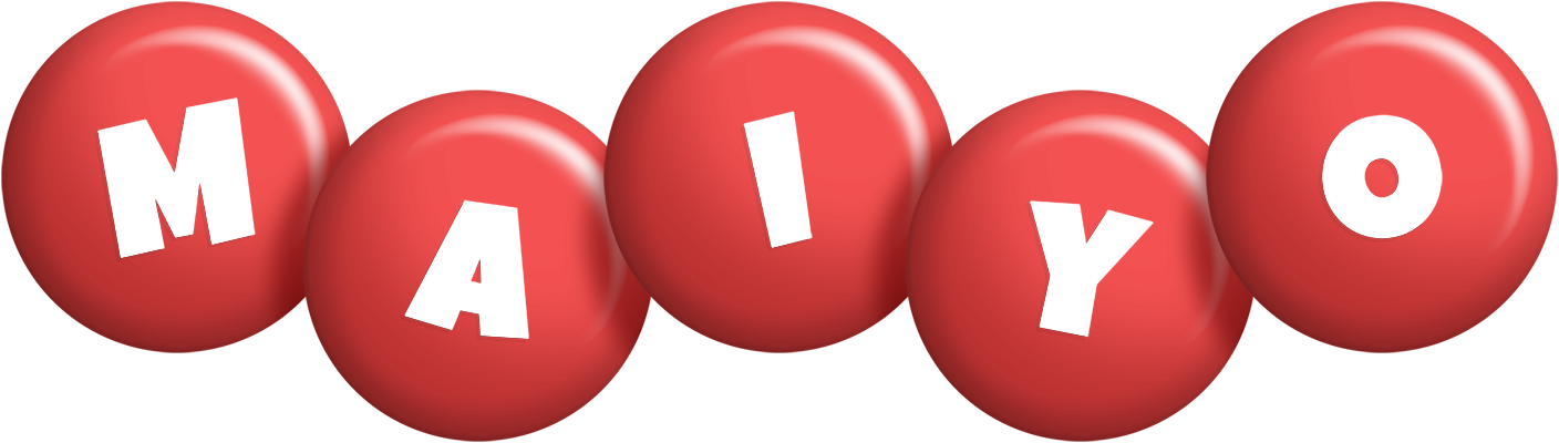 Maiyo candy-red logo
