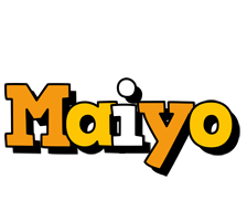 Maiyo cartoon logo