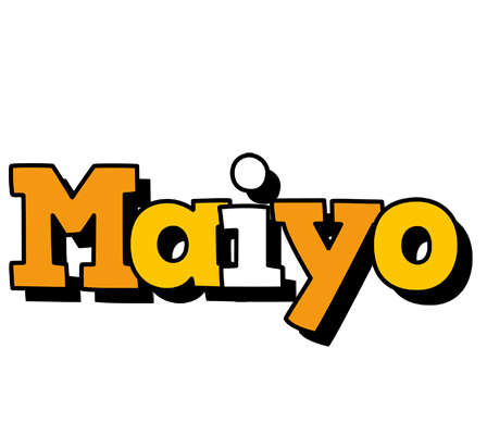 Maiyo cartoon logo
