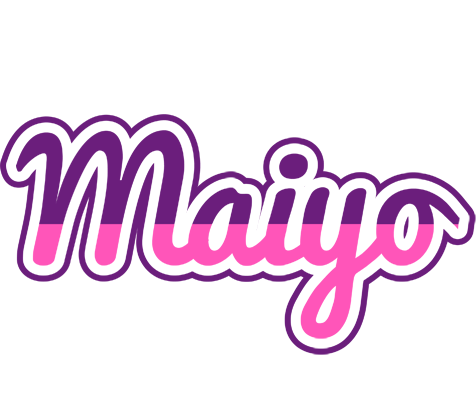 Maiyo cheerful logo