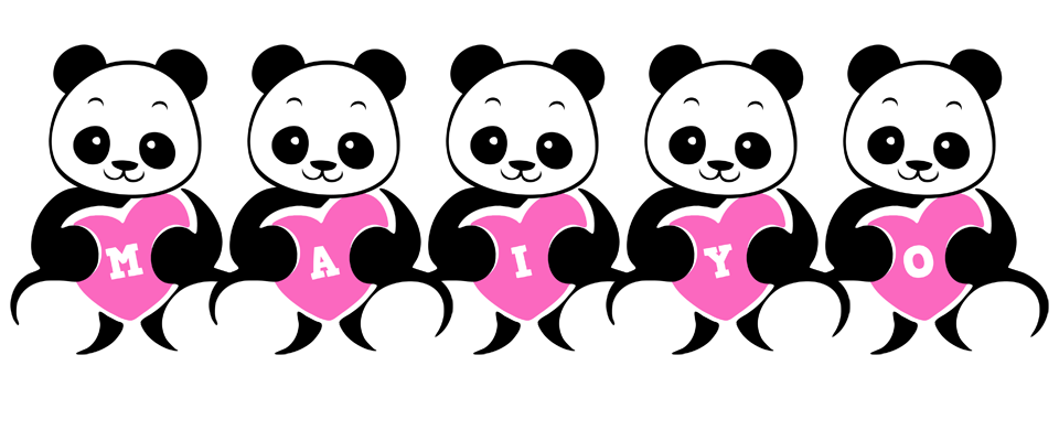 Maiyo love-panda logo