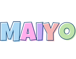 Maiyo pastel logo