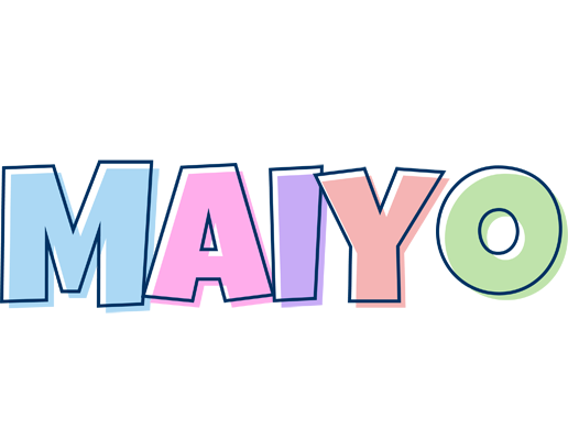 Maiyo pastel logo