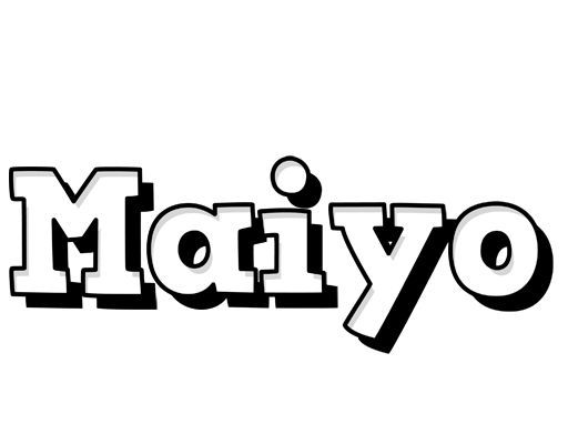 Maiyo snowing logo