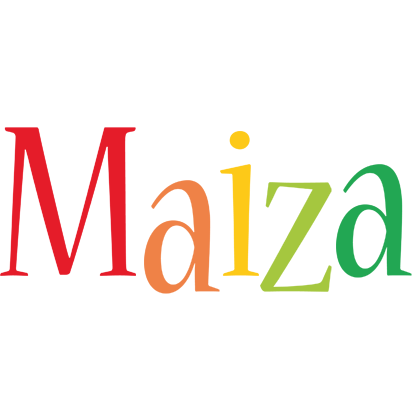 Maiza birthday logo