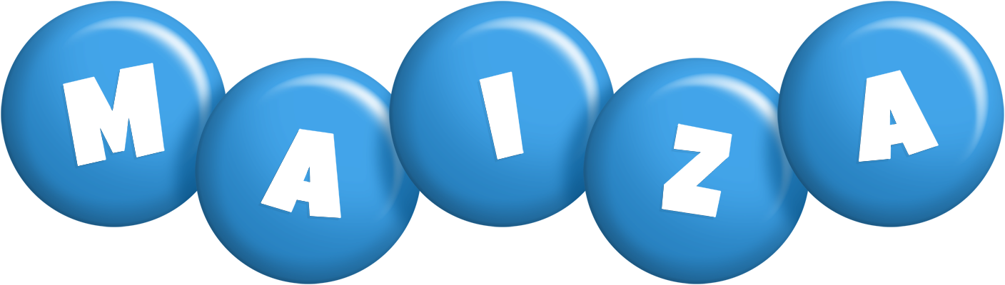 Maiza candy-blue logo