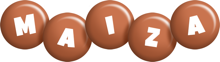 Maiza candy-brown logo