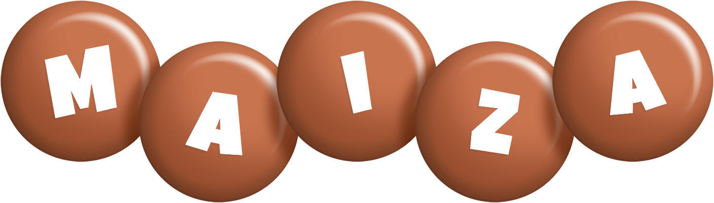 Maiza candy-brown logo