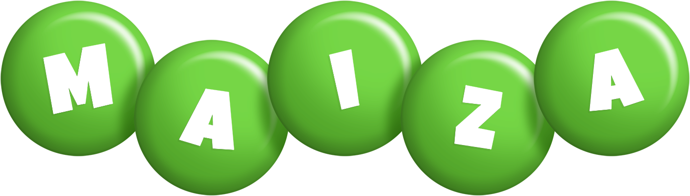 Maiza candy-green logo