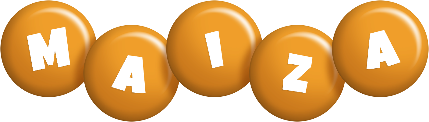 Maiza candy-orange logo