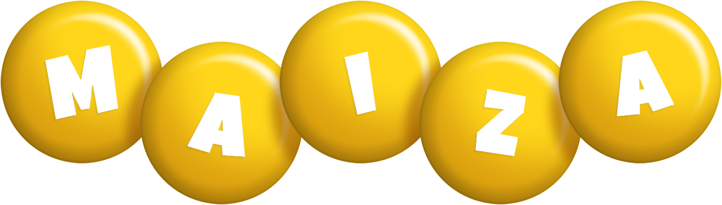 Maiza candy-yellow logo