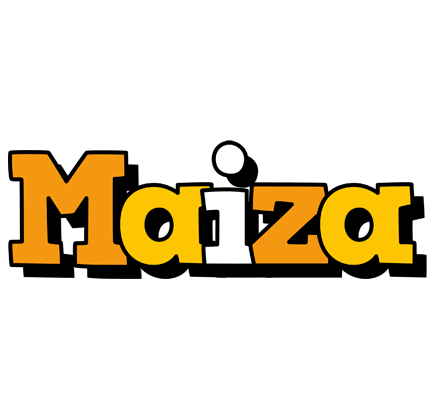 Maiza cartoon logo