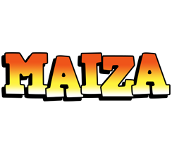 Maiza sunset logo