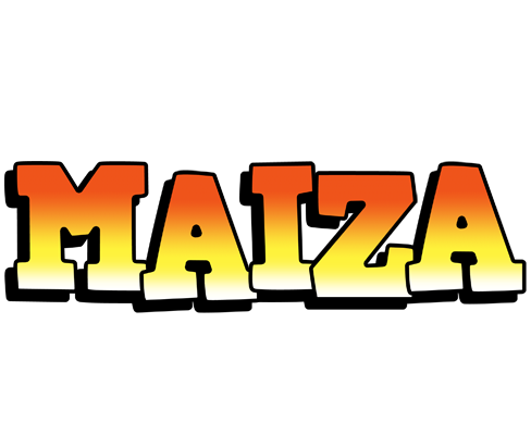 Maiza sunset logo