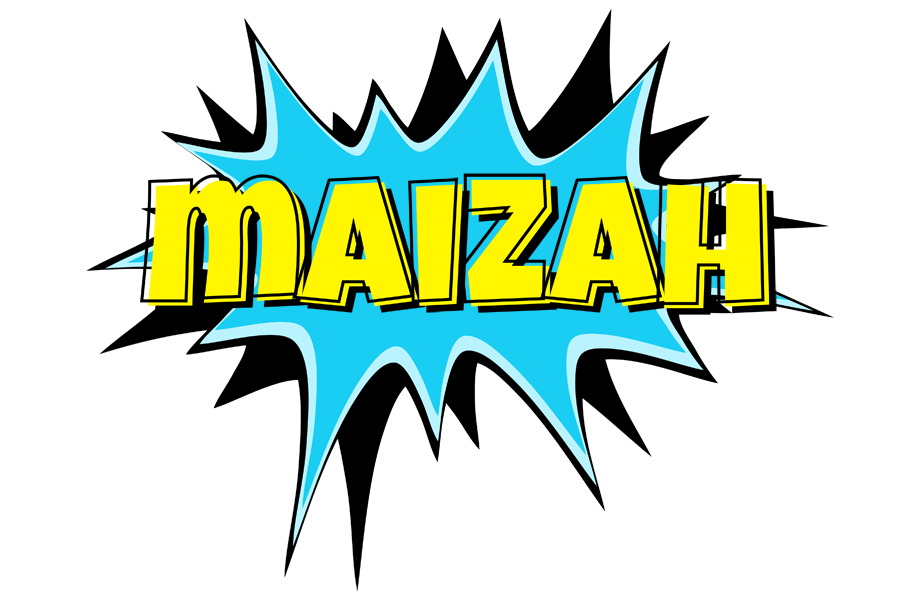 Maizah amazing logo