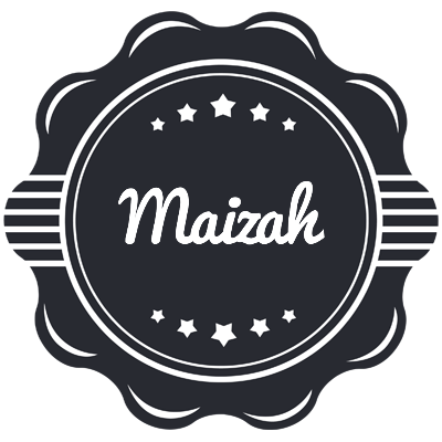 Maizah badge logo